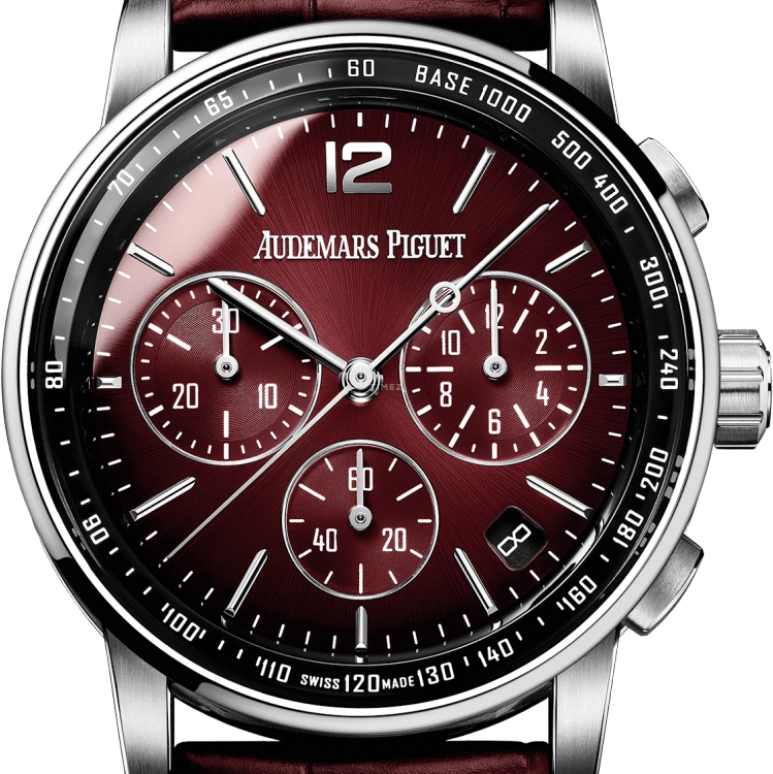 Audemars Piguet,CODE 11.59 41mm,41mm,White Gold,Red,Automatic,Chronograph,Day,Flyback,26393BC,26393BC.OO.A068CR.01