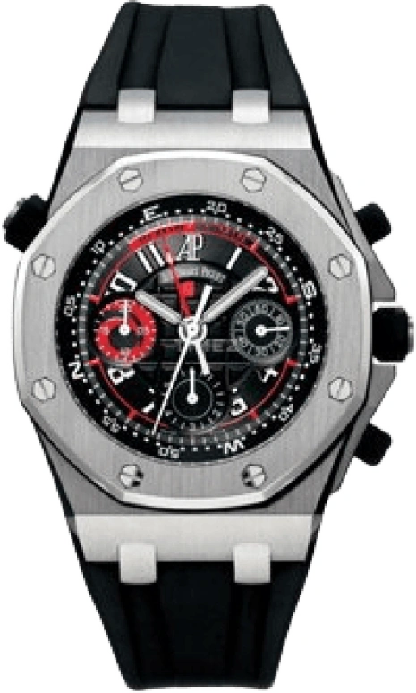 Audemars Piguet,Royal Oak Offshore 42mm,42mm,Stainless Steel,Black,Automatic,Chronograph,48hours,26074ST,26074ST.OO.D002CA.01