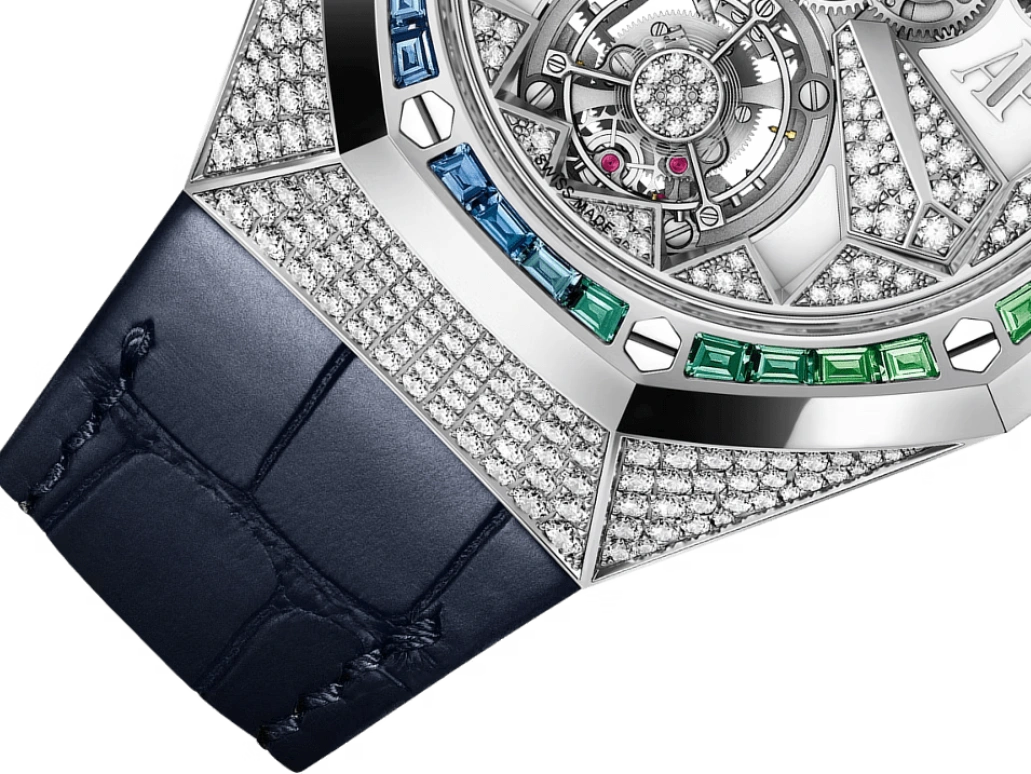 Audemars Piguet,Royal Oak Concept 38.50mm,38.50mm,White Gold,Silver,Skeleton,Handwound,Power Reserve Indicator,Tourbillon,26229BC,26229BC.ZY.D326CR.01-A