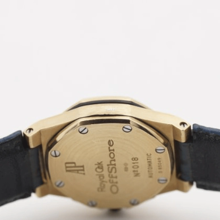 Audemars Piguet,Royal Oak Offshore 32mm,32mm,Yellow Gold,White,Automatic,Day,40hours,77151BA,77151BA.O.0009.02