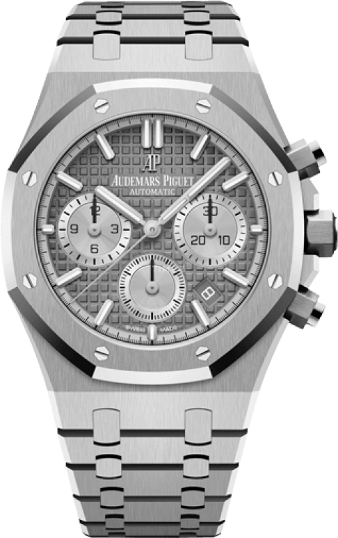 Audemars Piguet,Royal Oak 38mm,38mm,Stainless Steel,Grey,Automatic,Chronograph,Day,Nick Jonas,NickJ,nick,26315ST,26315ST.OO.1256ST.02