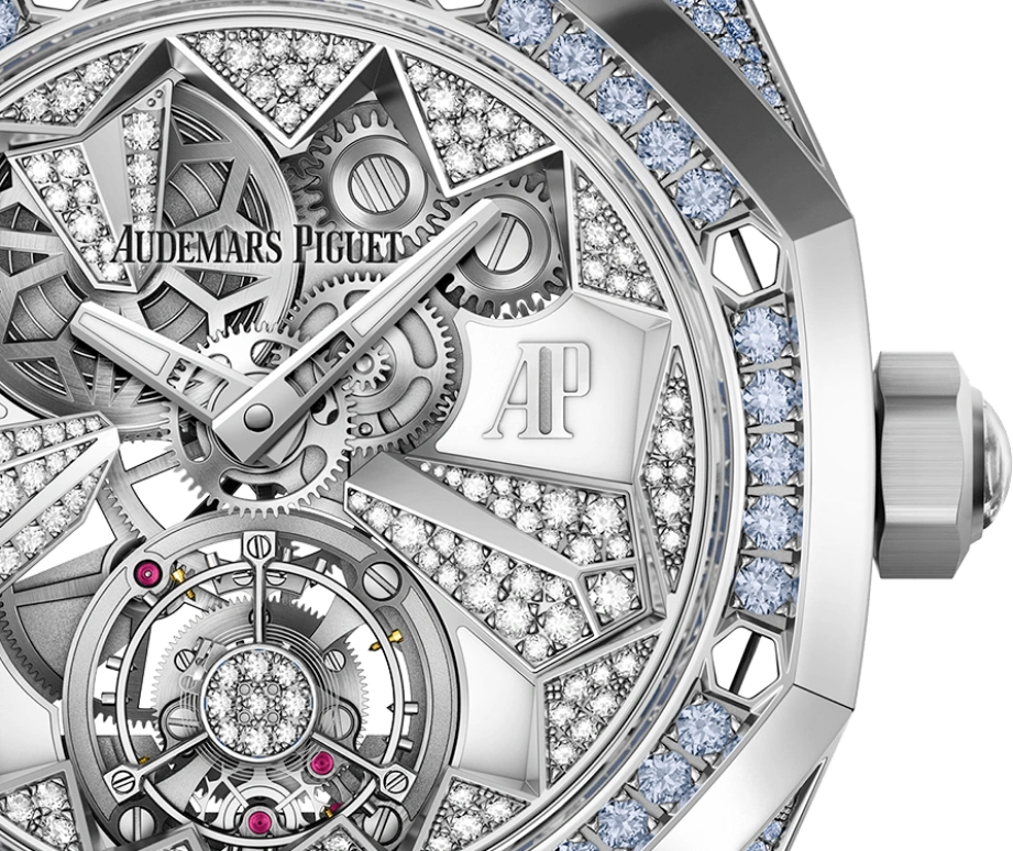 Audemars Piguet,Royal Oak Concept 38.50mm,38.50mm,White Gold,Skeleton,Silver,Handwound,Tourbillon,72hours,26227BC,26227BC.SS.D326CR.01