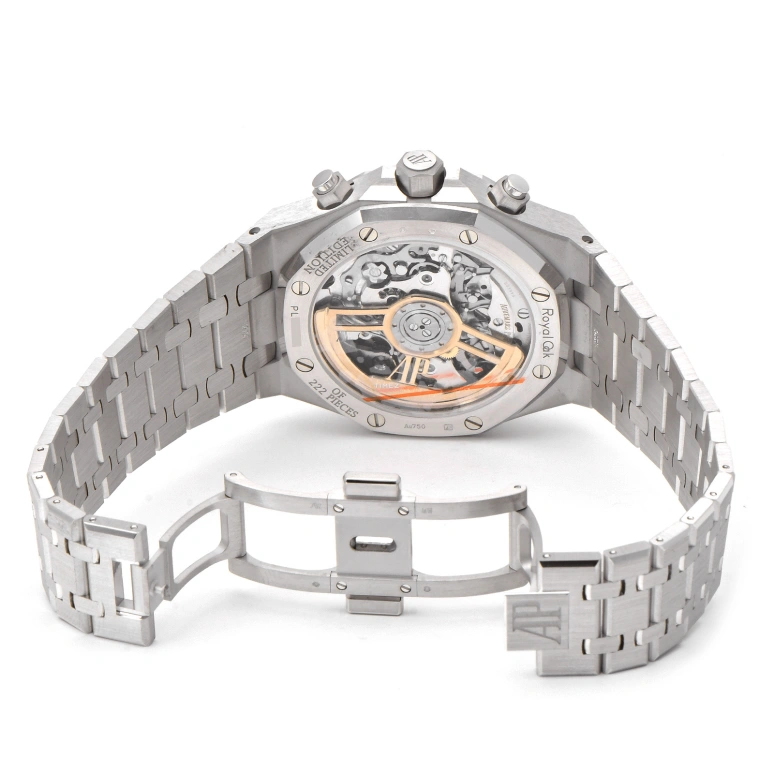 Audemars Piguet,Royal Oak 41mm,41mm,White Gold,Blue,Automatic,Chronograph,Day,26239BC,26239BC.OO.1220.BC.01