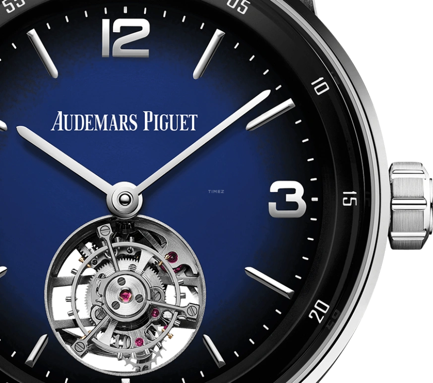 Audemars Piguet,CODE 11.59 41mm,41mm,White Gold,Blue,Automatic,Tourbillon,65hours,26396BC,26396BC.OO.D321CR.01