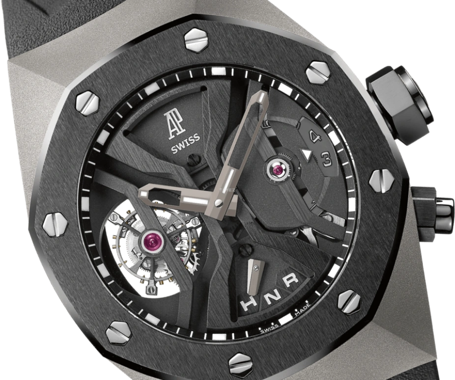 Audemars Piguet,Royal Oak Concept 44mm,44mm,Titanium,Ceramic,Skeleton,Handwound,Dule Time,Tourbillon,Function Selector,26560IO,26560IO.OO.D002CA.01