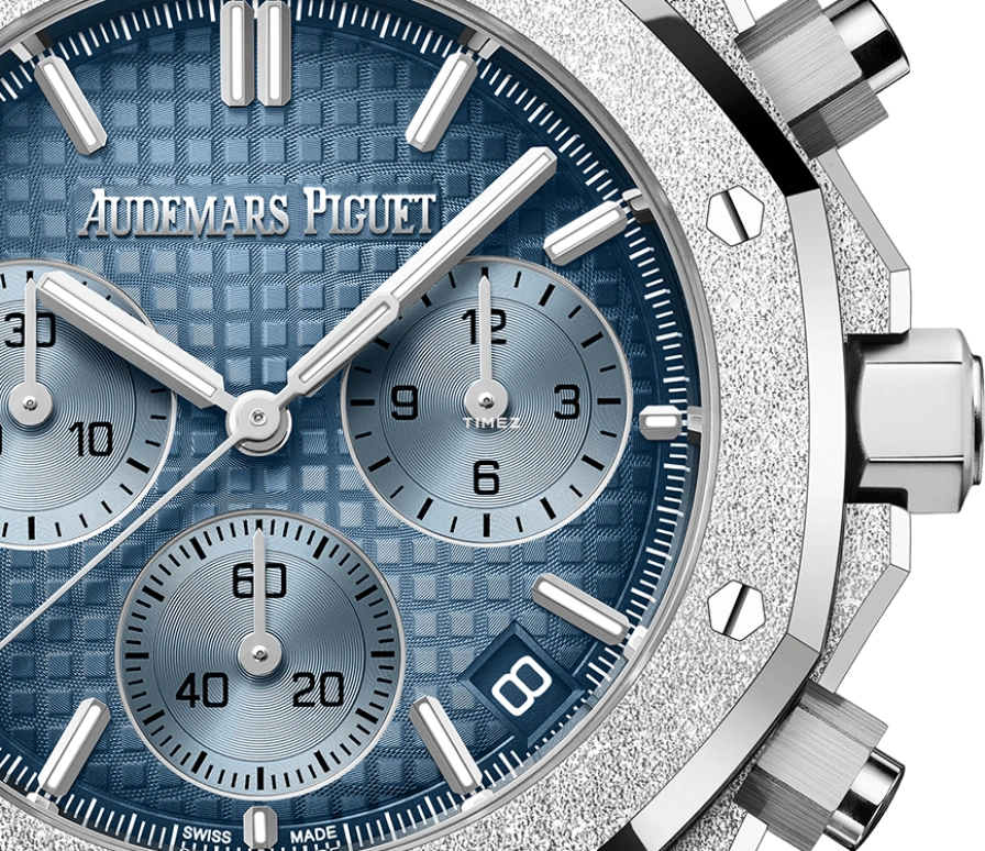 Audemars Piguet,Royal Oak 41mm,41mm,White Gold,Blue,Automatic,Chronograph,Day,Luka Dončić,Wonder Boy,26240BC,26240BC.GG.1324BC.02