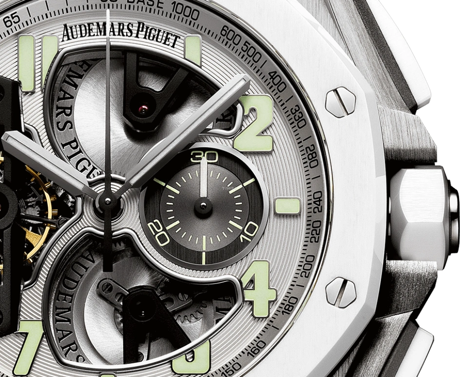 Audemars Piguet,Royal Oak Offshore 44mm,44mm,Titanium,Ceramic,Skeleton,Handwound,Chronograph,Tourbillon,26387IO,26387IO.OO.D010CA.01