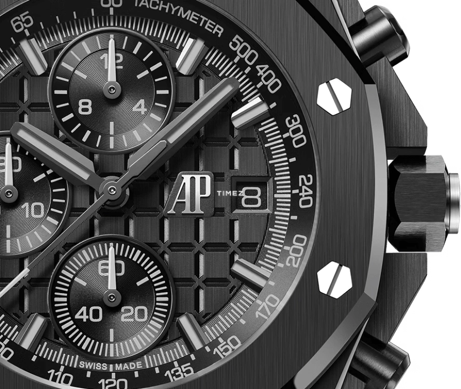 Audemars Piguet,Royal Oak Offshore 42mm,42mm,Ceramic,Black,Automatic,Chronograph,Day,Flyback,26238CE,26238CE.OO.1300CE.02