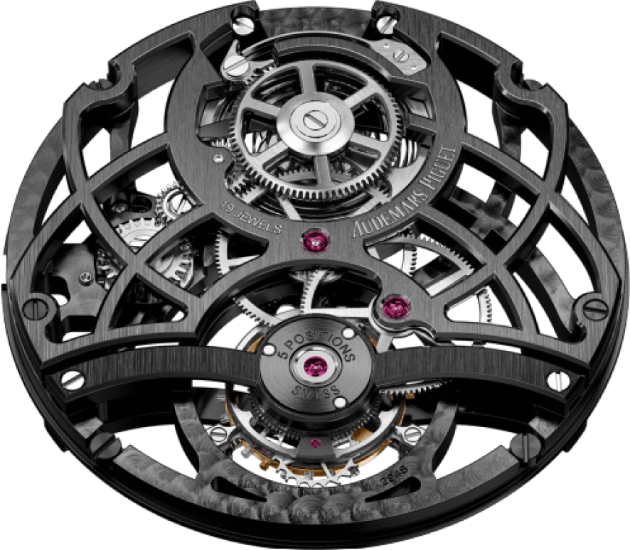 Audemars Piguet,CODE 11.59 41mm,41mm,White Gold,Ceramic,Blue,Handwound,Tourbillon,80hours,Serena Williams,26600NB,26600NB.OO.D346KB.01