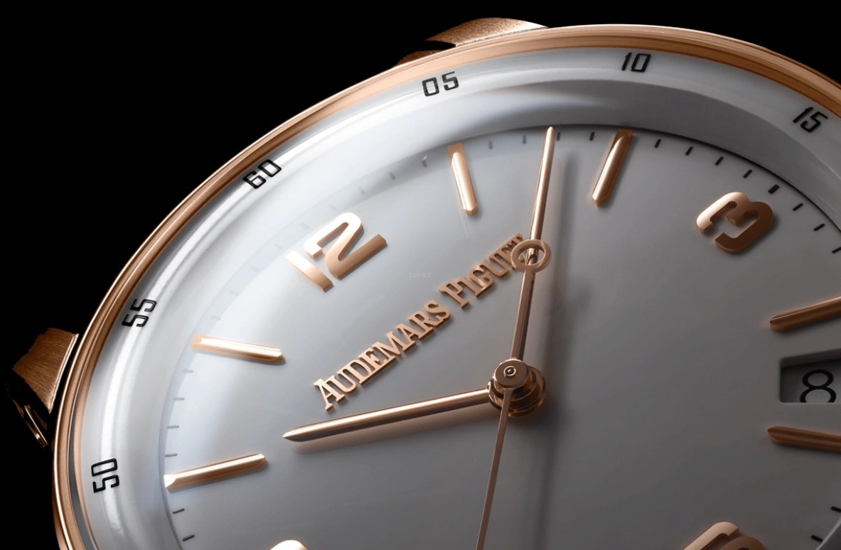 Audemars Piguet,CODE 11.59 41mm,41mm,Pink Gold,White,Automatic,Day,70hours,15210OR,15210OR.OO.A099CR.01