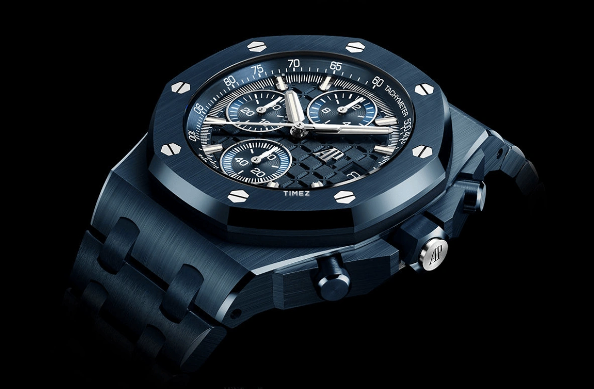 Audemars Piguet,Royal Oak Offshore 42mm,42mm,Ceramic,Blue,Automatic,Chronograph,Day,26238CD,26238CD.OO.1300CD.01