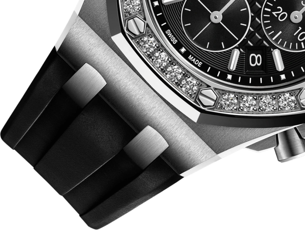 Audemars Piguet,Royal Oak Offshore 37mm,37mm,Stainless Steel,Black,Automatic,Chronograph,Day,26231ST,26231ST.ZZ.D002CA.01