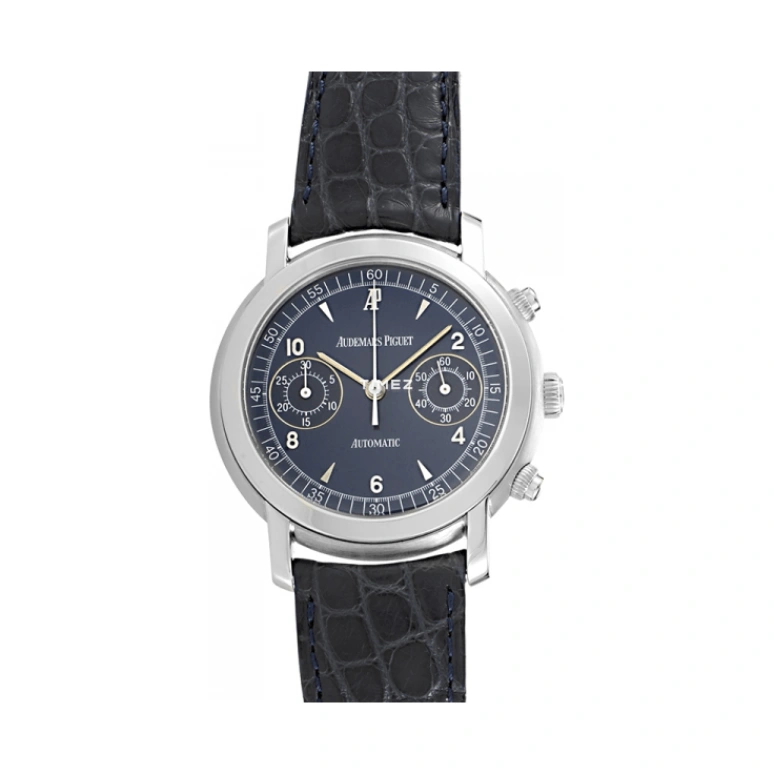 Audemars Piguet,Jules Audemars 39mm,39mm,White Gold,Black,Automatic,Chronograph,Octagon,25859BC,25859BC.OO.D028CR.01