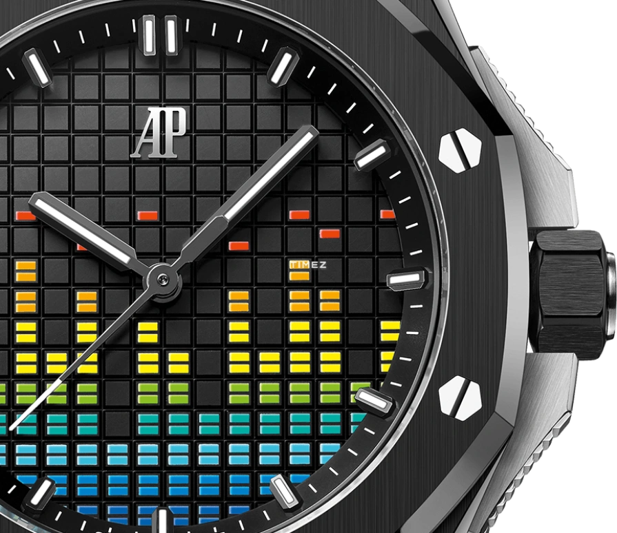 Audemars Piguet,Royal Oak Offshore 37mm,37mm,Ceramic,Black,Multi-Color,Automatic,60hours,In-house Caliber,77600CE,77600CE.OO.A002CA.01