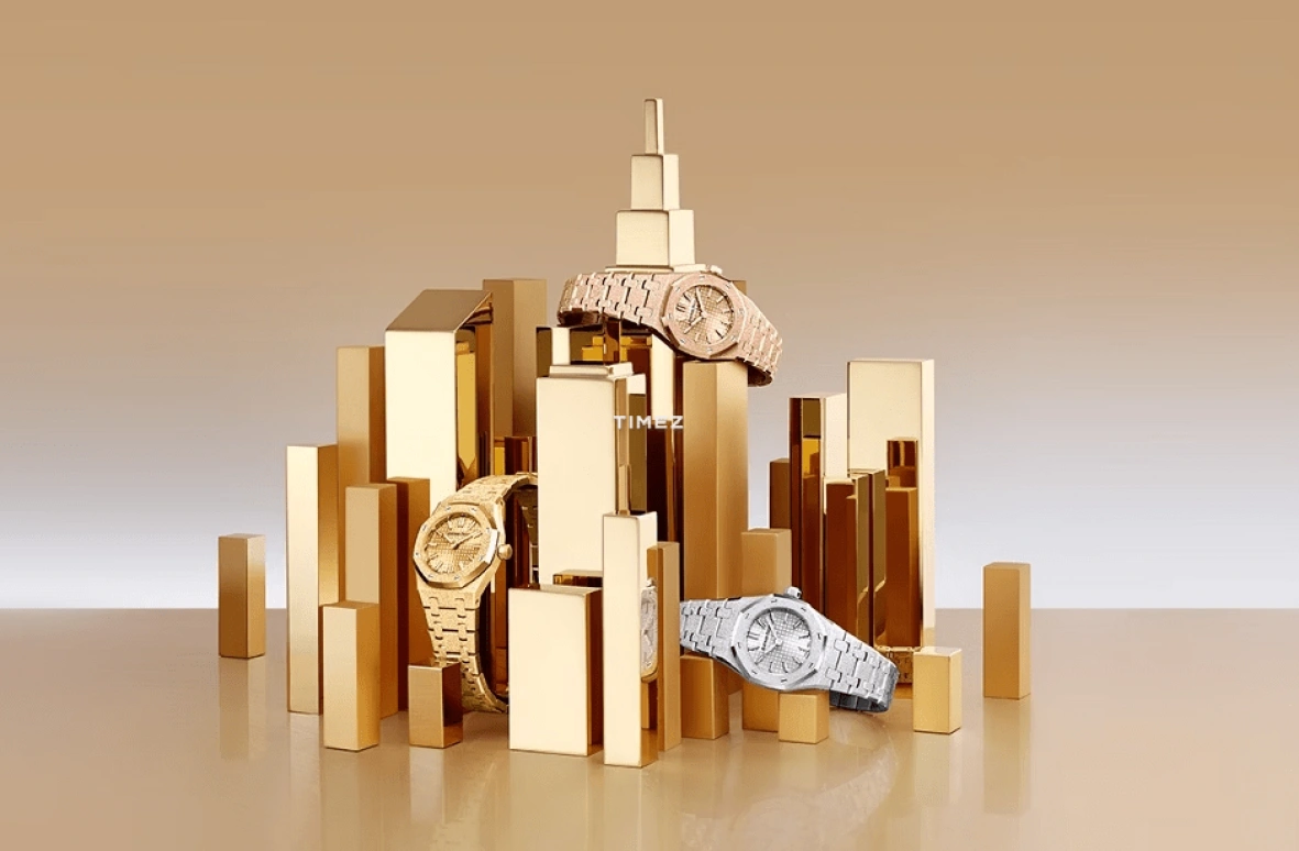 Audemars Piguet,Royal Oak 23mm,23mm,White Gold,Silver,Quartz,In-house Caliber,Sapphire,67630BC,67630BC.GG.1312BC.01-C