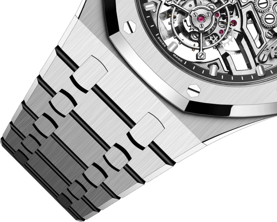Audemars Piguet,Royal Oak 41mm,41mm,Stainless Steel,Skeleton,Automatic,Tourbillon,65hours,26735ST,26735ST.OO.1320ST.01 50th