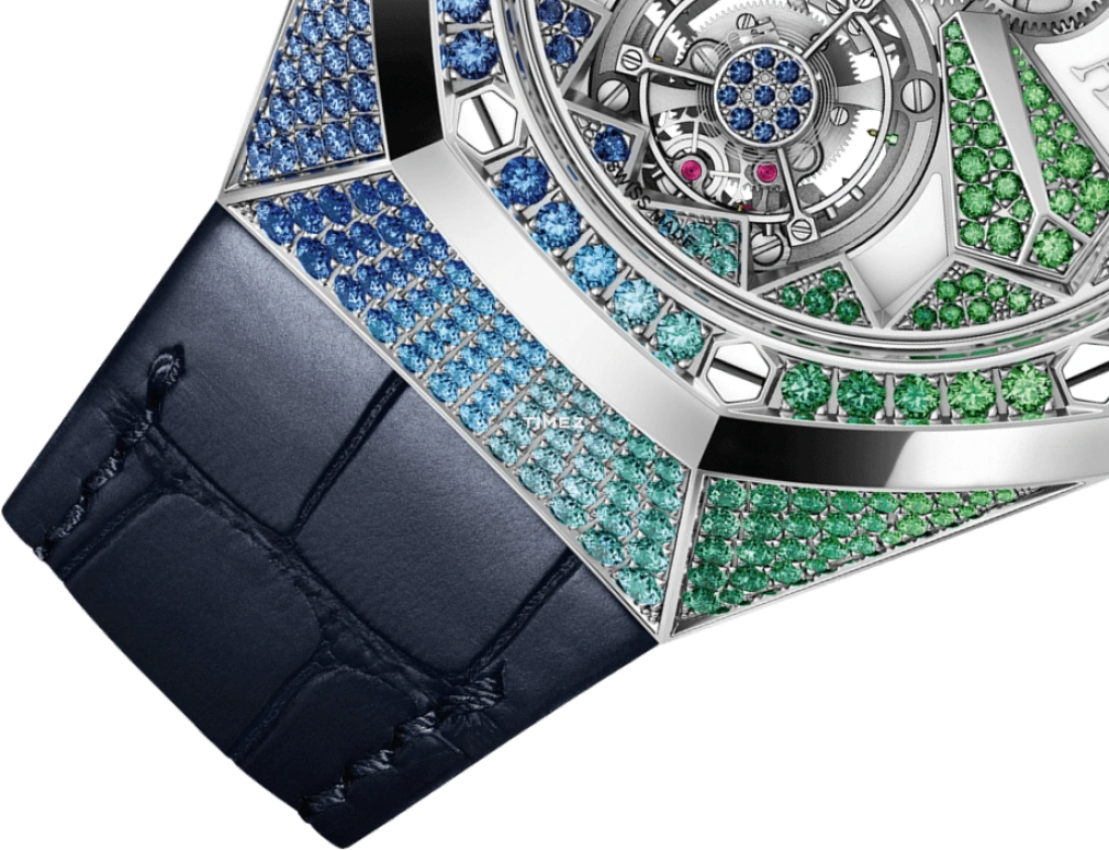 Audemars Piguet,Royal Oak Concept 38.50mm,38.50mm,White Gold,Multi-Color,Skeleton,Silver,Handwound,Tourbillon,72hours,26227BC,26227BC.YY.D326CR.01-A