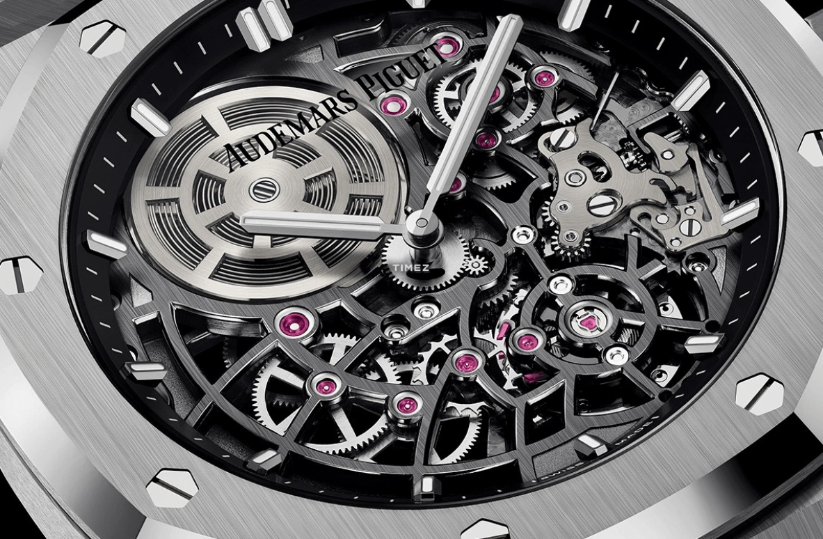 Audemars Piguet,Royal Oak 39mm,39mm,White Gold,Grey,Skeleton,Automatic,55hours,In-house Caliber,Serena Williams,16204BC,16204BC.OO.1240BC.01