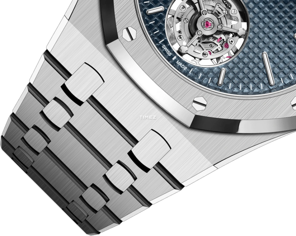 Audemars Piguet,Royal Oak 39mm,39mm,Stainless Steel,Blue,Automatic,Tourbillon,65hours,26670ST,26670ST.OO.1240ST.02