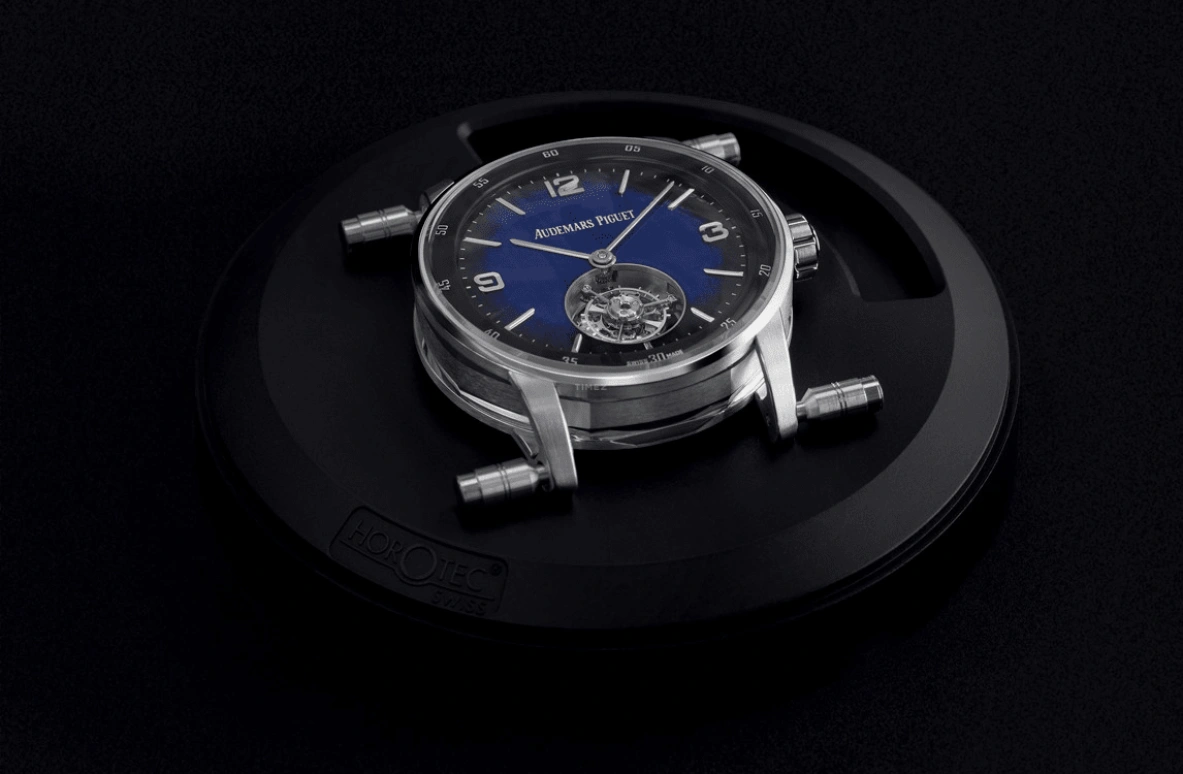 Audemars Piguet,CODE 11.59 41mm,41mm,White Gold,Blue,Automatic,Tourbillon,65hours,26396BC,26396BC.OO.D321CR.01
