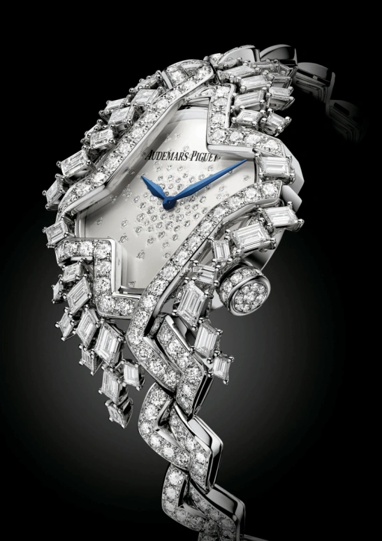 Audemars Piguet,Haute Joaillerie 28.50mm,28.50mm,White Gold,Silver White,Handwound,48hours,In-house Caliber,79417BC,79417BC.ZZ.9184BC.01