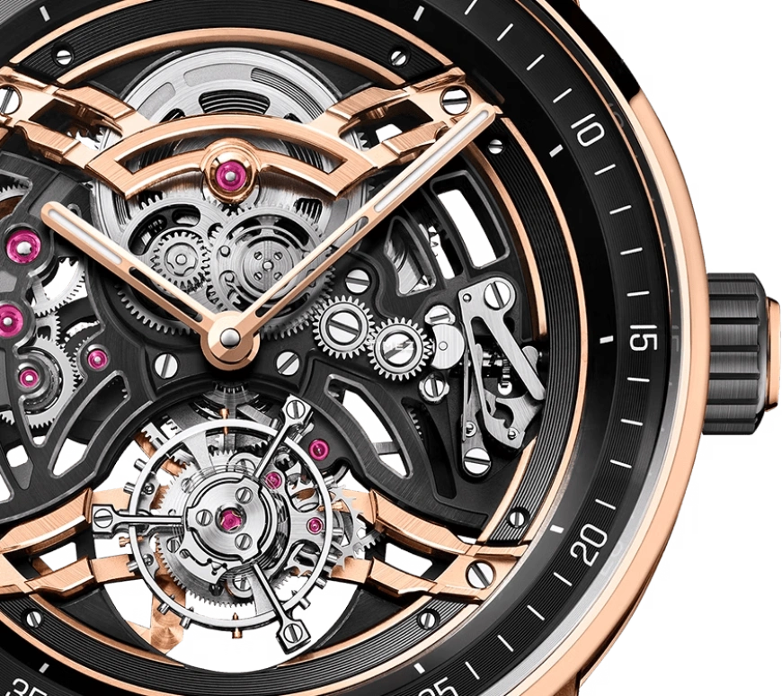 Audemars Piguet,CODE 11.59 41mm,41mm,Ceramic,Rose Gold,Black,Automatic,Tourbillon,65hours,26601NR,26601NR.OO.D002KB.01