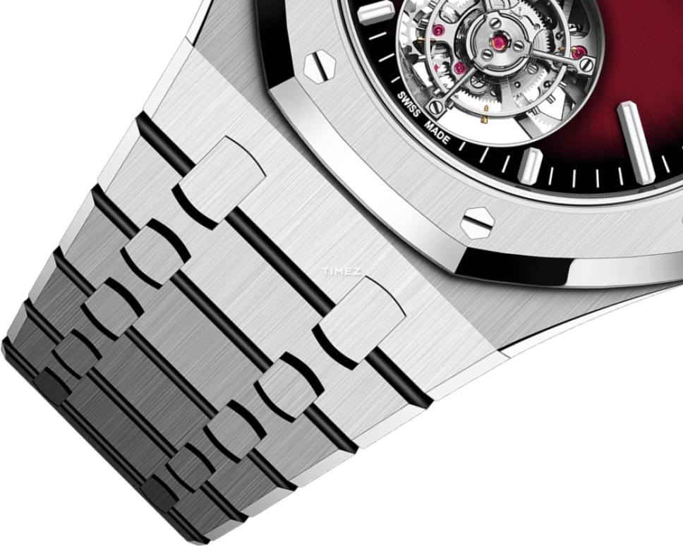 Audemars Piguet,Royal Oak 41mm,41mm,Stainless Steel,Red,Black,Automatic,Tourbillon,65hours,Zlatan Ibrahimović,Virgil van Dijk,VVD,26730ST,26730ST.OO.1320ST.05