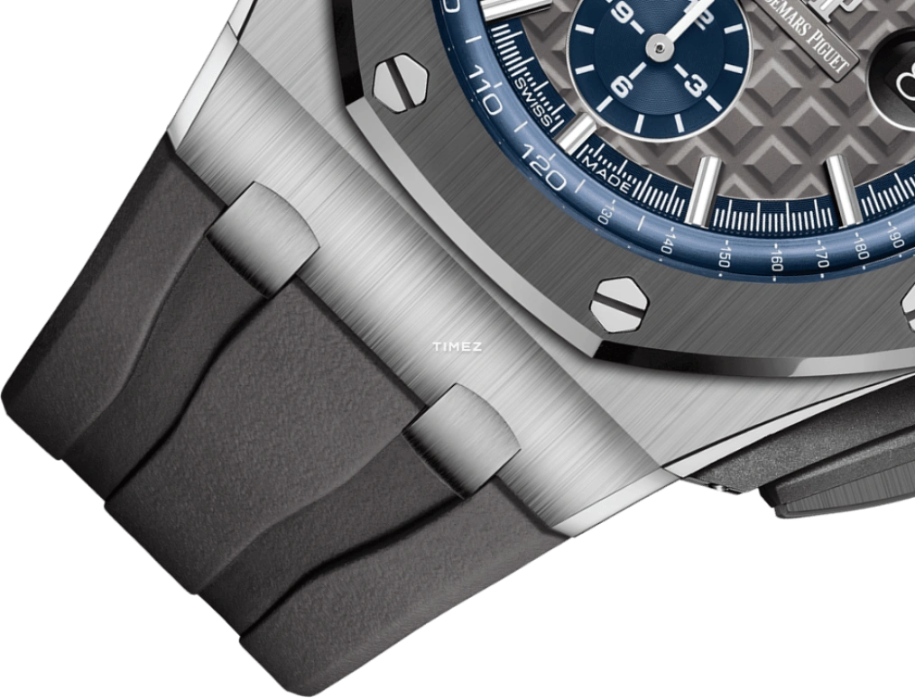 Audemars Piguet,Royal Oak Offshore 44mm,44mm,Titanium,Grey,Automatic,Chronograph,Day,26400IO,26400IO.OO.A004CA.02.A
