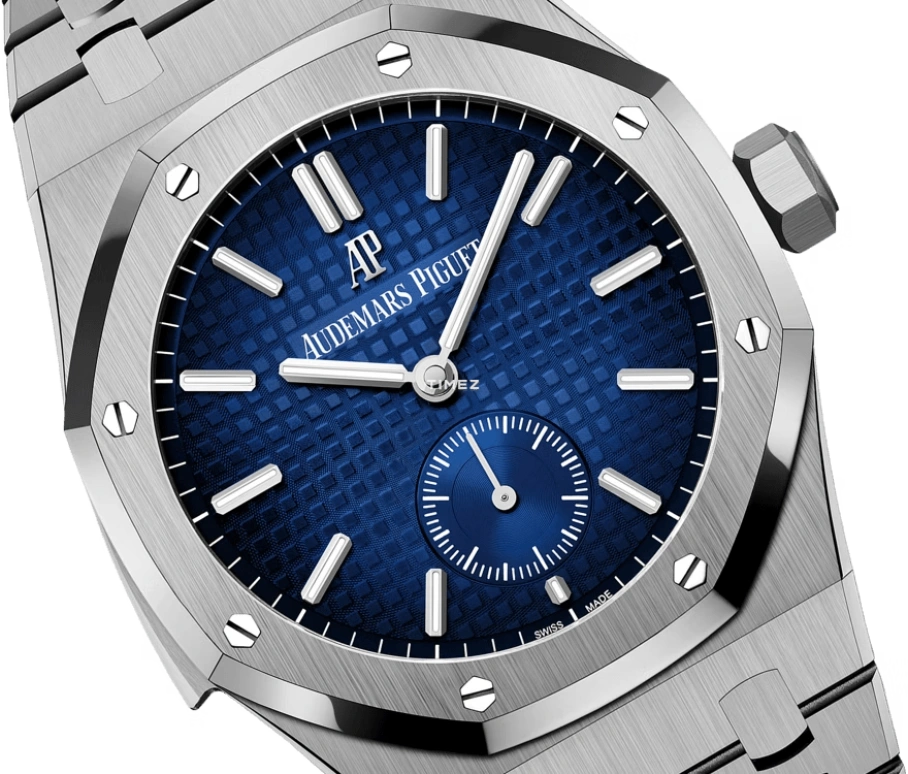 Audemars Piguet,Royal Oak 42mm,42mm,Titanium,Blue,Handwound,Minute Repeater,72hours,26591TI,26591TI.OO.1252TI.04