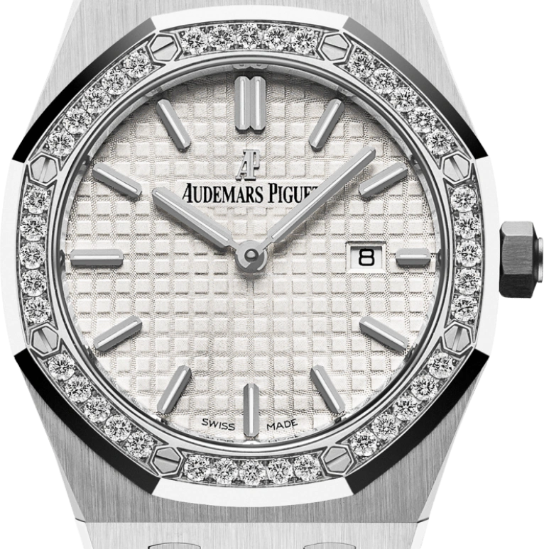 Audemars Piguet,Royal Oak 33mm,33mm,Stainless Steel,Silver,Quartz,Day,In-house Caliber,67651ST,67651ST.ZZ.1261ST.01