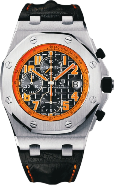 Audemars Piguet,Royal Oak Offshore 42mm,42mm,Stainless Steel,Black,Automatic,Chronograph,Day,26170ST,26170ST.OO.D101CR.01
