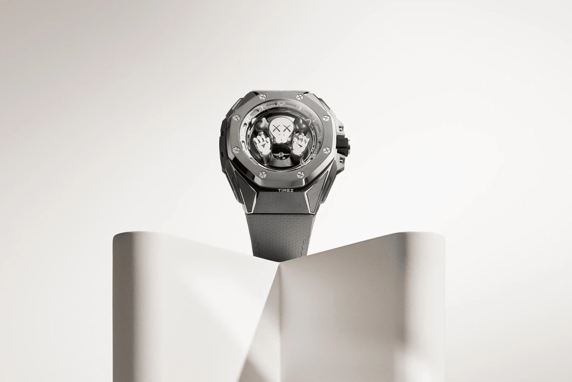 Audemars Piguet,Royal Oak Concept 43mm,43mm,Titanium,Grey,Handwound,Tourbillon,72hours,APxKAWS,kaws,26656TI,26656TI.GG.D019VE.01