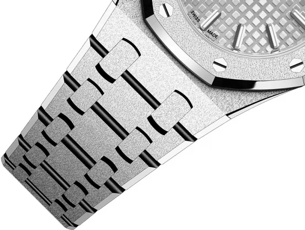 Audemars Piguet,Royal Oak 23mm,23mm,White Gold,Silver,Quartz,In-house Caliber,Sapphire,67630BC,67630BC.GG.1312BC.01-C