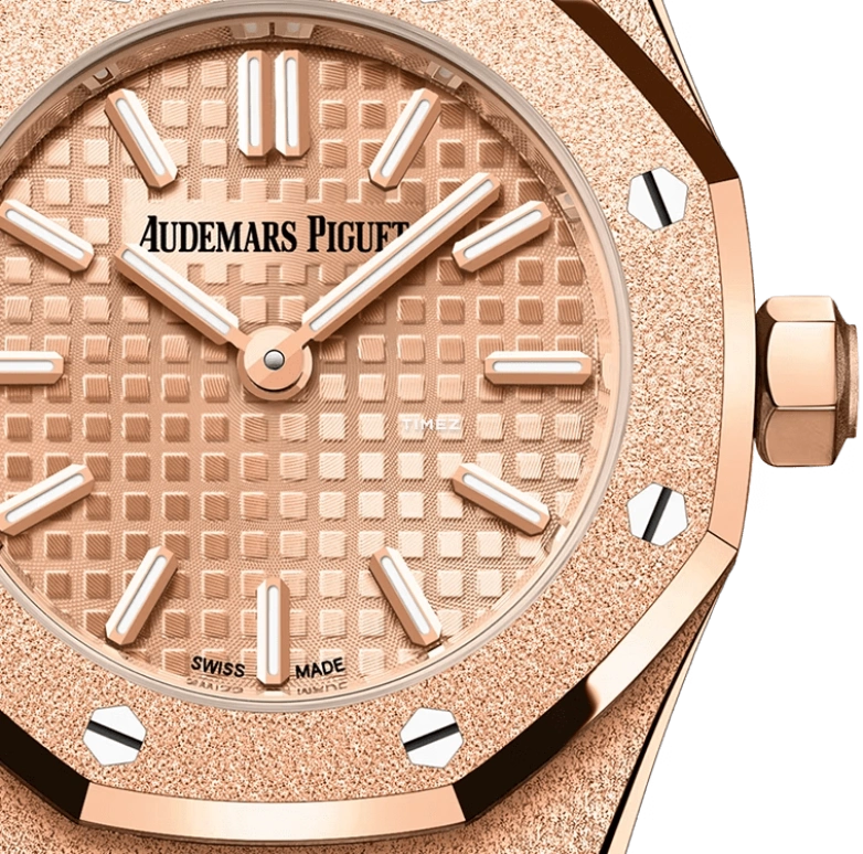 Audemars Piguet,Royal Oak 23mm,23mm,Rose Gold,Quartz,In-house Caliber,Sapphire,Crystal Glass,67630OR,67630OR.GG.1312OR.01-C