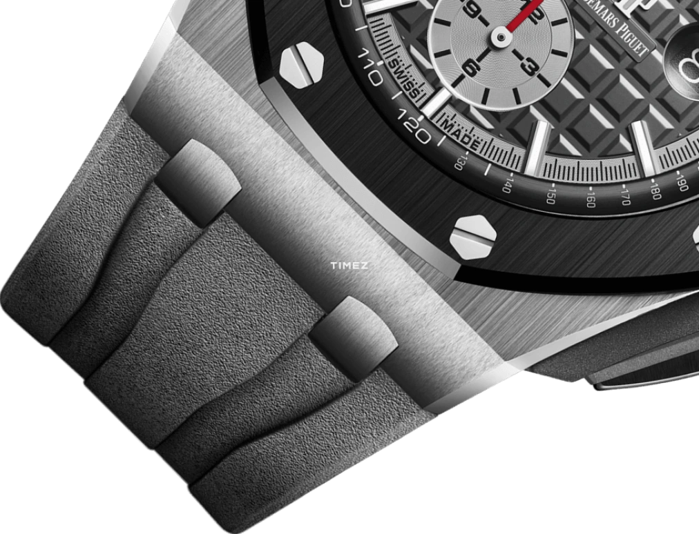 Audemars Piguet,Royal Oak Offshore 44mm,44mm,Titanium,Grey,Automatic,Chronograph,Day,26400IO,26400IO.OO.A004CA.01.A