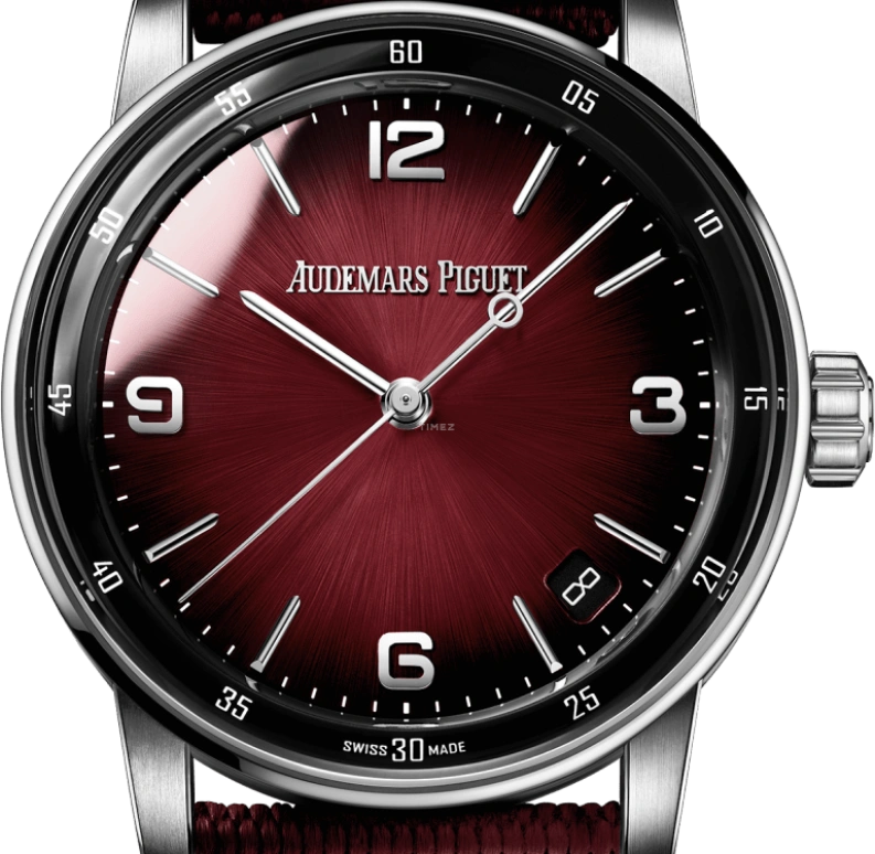 Audemars Piguet,CODE 11.59 41mm,41mm,White Gold,Red,Automatic,Day,70hours,15210BC,15210BC.OO.A500KB.01