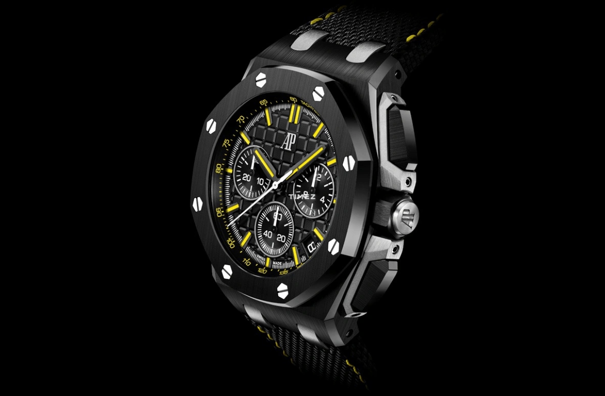 Audemars Piguet,Royal Oak Offshore 43mm,43mm,Ceramic,Black,Automatic,Chronograph,Day,26420CE,26420CE.OO.A005VE.01
