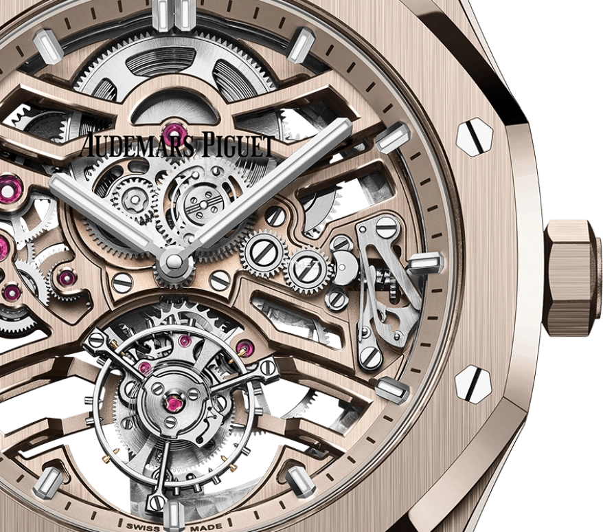 Audemars Piguet,Royal Oak 41mm,41mm,Sand Gold,Skeleton,Automatic,Tourbillon,65hours,Chocolate Droppa,Lionel Messi,Kevin Hart,La Pulga,Lil Kev,26735SG,26735SG.OO.1320SG.01