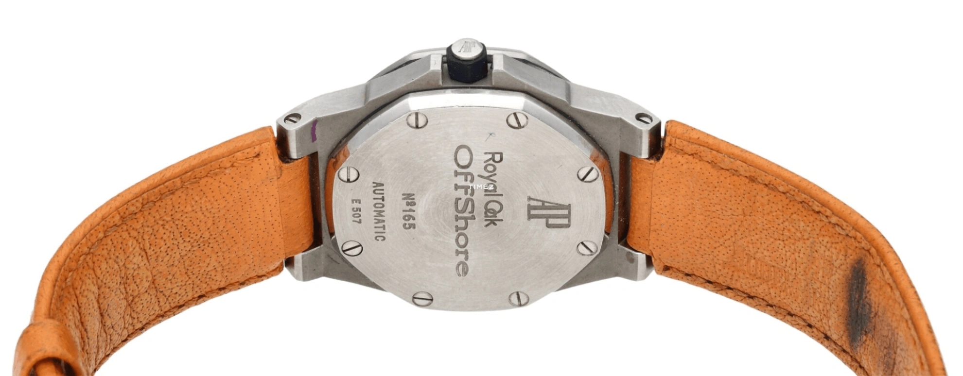 Audemars Piguet,Royal Oak Offshore 30mm,30mm,Stainless Steel,Orange,Automatic,Day,40hours,77151ST,77151ST.O.0009.05