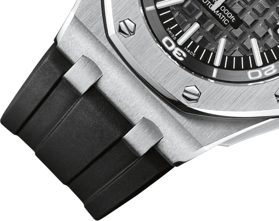 Audemars Piguet,Royal Oak Offshore 42mm,42mm,Stainless Steel,Black,Automatic,Day,60hours,15703ST,15703ST.OO.A002CA.01