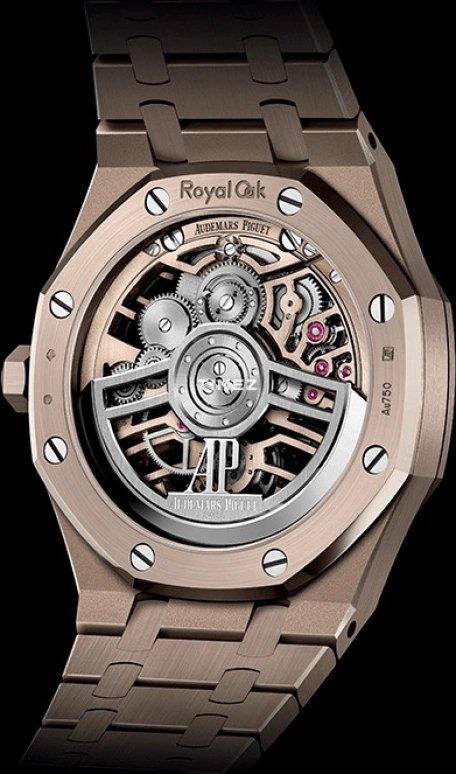 Audemars Piguet,Royal Oak 41mm,41mm,Sand Gold,Skeleton,Automatic,Tourbillon,65hours,Chocolate Droppa,Lionel Messi,Kevin Hart,La Pulga,Lil Kev,26735SG,26735SG.OO.1320SG.01