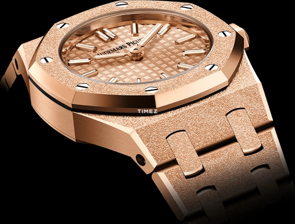 Audemars Piguet,Royal Oak 23mm,23mm,Rose Gold,Quartz,In-house Caliber,Sapphire,Crystal Glass,67630OR,67630OR.GG.1312OR.01-C