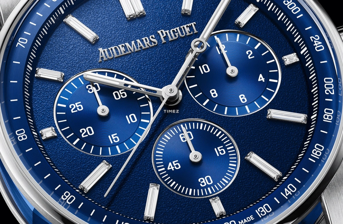 Audemars Piguet,CODE 11.59 41mm,41mm,White Gold,Ceramic,Blue,Automatic,Chronograph,Flyback,26439NB,26439NB.OO.A346KB.01