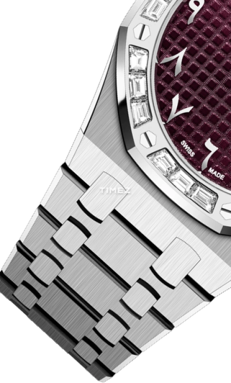 Audemars Piguet,Royal Oak 33mm,33mm,White Gold,Purple,Quartz,Day,In-house Caliber,67656BC,67656BC.ZZ.1261BC.01