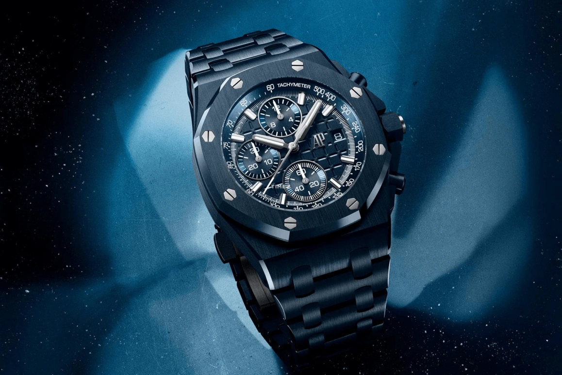 Audemars Piguet,Royal Oak Offshore 42mm,42mm,Ceramic,Blue,Automatic,Chronograph,Day,26238CD,26238CD.OO.1300CD.01
