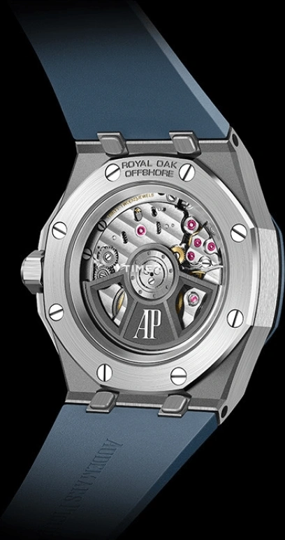 Audemars Piguet,Royal Oak Offshore 43mm,43mm,Stainless Steel,Blue,Automatic,Day,70hours,15605SK,15605SK.OO.A350CA.01