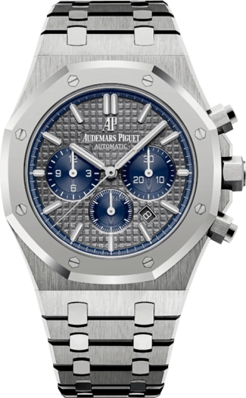 Audemars Piguet,Royal Oak 41mm,41mm,Titanium,Platinum,Grey,Automatic,Chronograph,Day,26331IP,26331IP.OO.1220IP.01