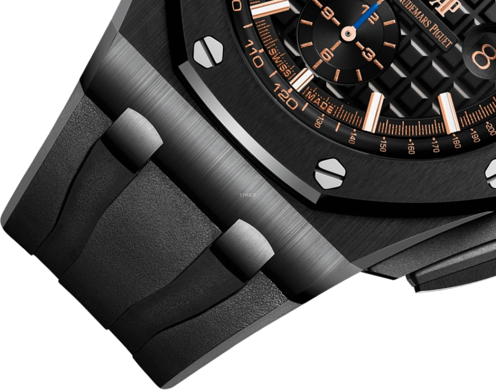 Audemars Piguet,Royal Oak Offshore 44mm,44mm,Titanium,Ceramic,Black,Automatic,Chronograph,Day,26405CE,26405CE.OO.A002CA.02