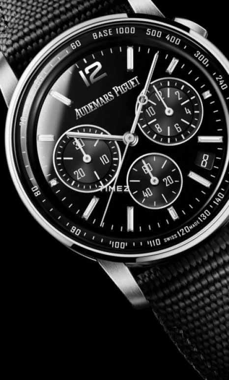 Audemars Piguet,CODE 11.59 41mm,41mm,White Gold,Black,Automatic,Chronograph,Day,Flyback,26393BC,26393BC.OO.A002KB.02