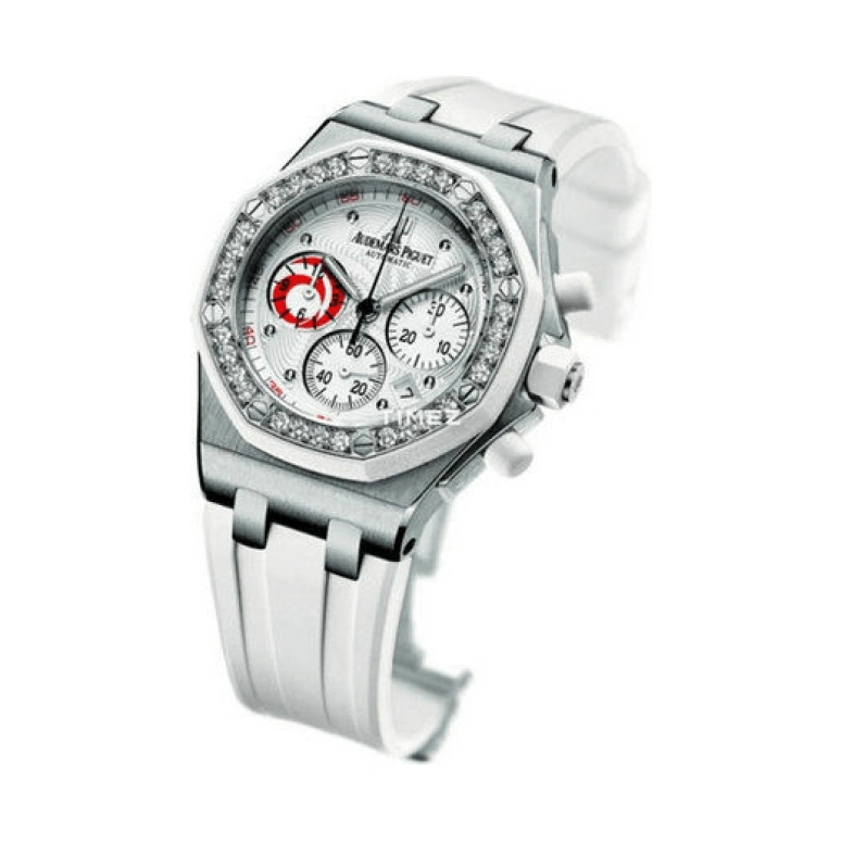 Audemars Piguet,Royal Oak 37mm,37mm,Stainless Steel,White,Automatic,Regatta Timer,Chronograph,Day,26076SK,26076SK.ZZ.D010CA.01